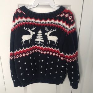 Toddler boys Christmas sweater